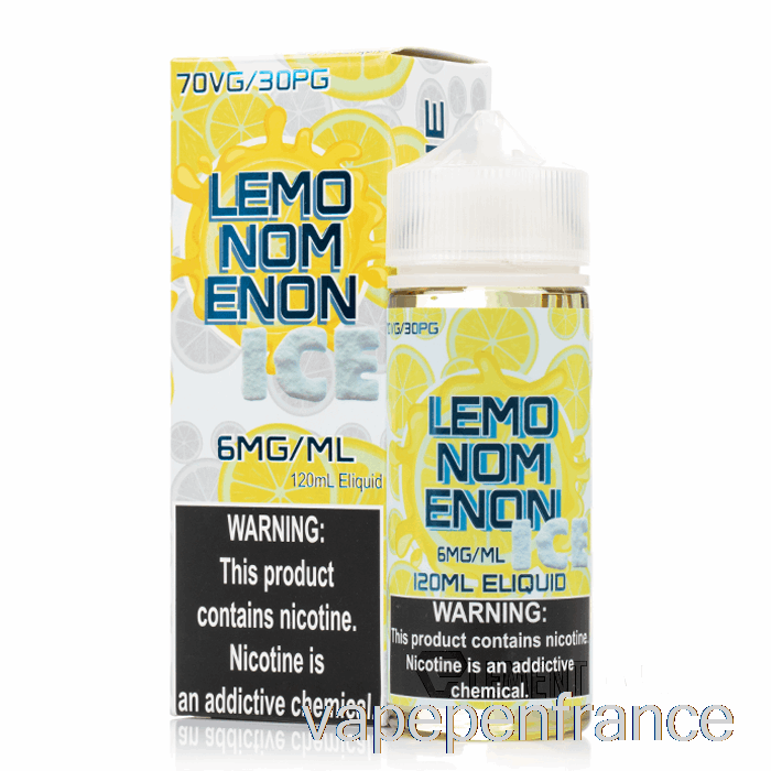 Ice Lemonomenon - E-liquides Nomenon - Stylo Vape 120ml 0mg